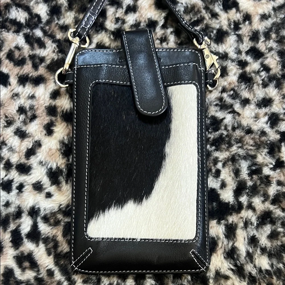 Overland Black Leather Phone Holster with Clip